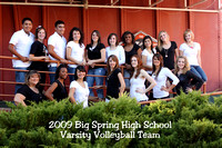 2009 BSHS Volleyball Team Picture