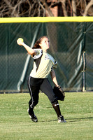 Ayanna Throwing The Ball To The Infield