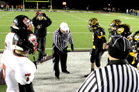 Referee Showing The Captains The Coin