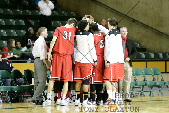 Team Huddle Before Game