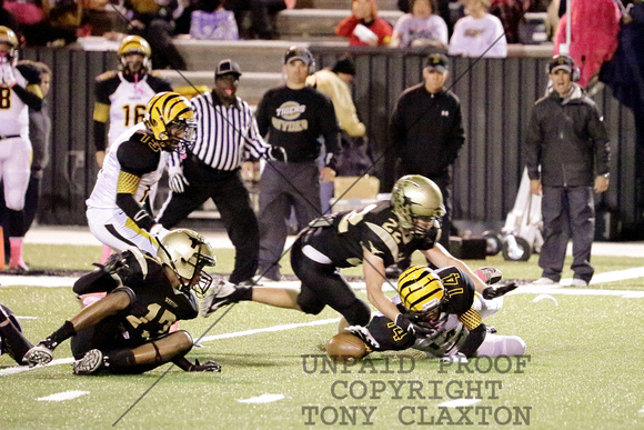 Shaiem Menefield And Tyler Wigington Trying To Recover A Fumble