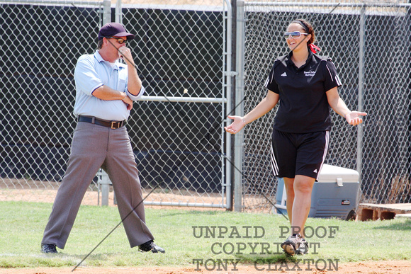 Coach Esquer Getting In Good With The Umpire