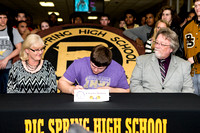 Charlie Boling Signing LOI With Hardin Simmons