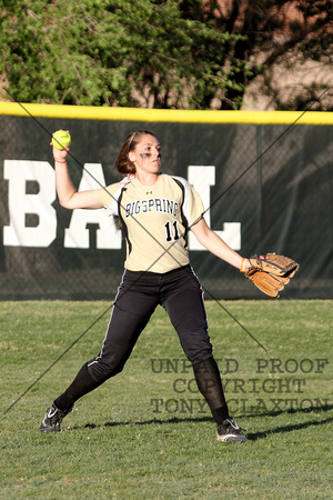 Haley Throwing To The Infield