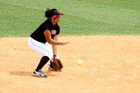 Olive Naotala Fielding A Hit At Shortstop