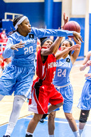Bria McCullough Fouled While Shooting