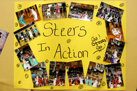Steers Basketball Poster