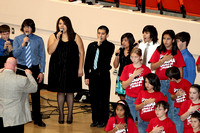 Howard College Choir Singing The National Anthem
