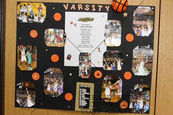 Lady Steers Varsity Basketball Poster