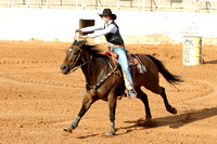 Mecca Hickox Competing In Barrel Racing