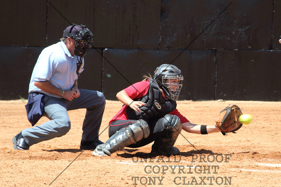Catcher Catches The Ball