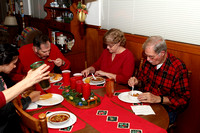 Andrea, Allen, Shana And Lloyd Eating