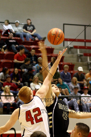 Chris Jumping For The Opening Tip