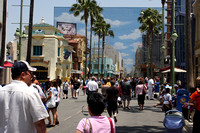 Forced Perspective Backdrop Behind Hyperion Theater