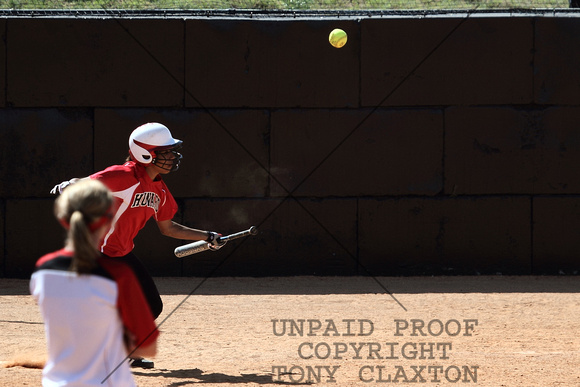Olivia Hires With A Bunt