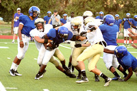 The Big Spring Defense Swarms The Ball Carrier