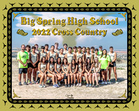 BSHS & BSJH Cross Country Team and Individual Photos, 10/2/2022