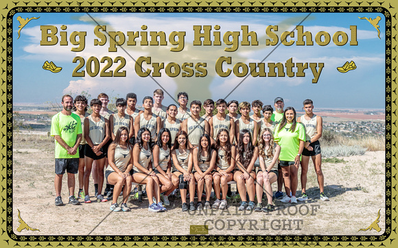 BSHS 2022 Cross Country Banner