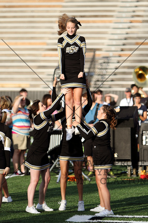 Varsity Cheerleaders Performing