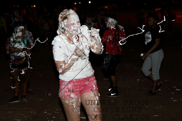 Food And Shave Cream Fight