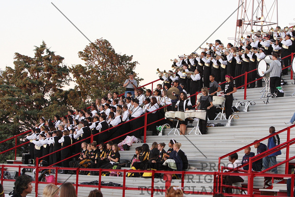 Lower Section Of Band In Stands in Plainview