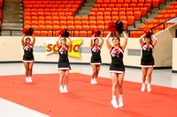 HC Cheer at the Weatherford Games, 11/15/2022