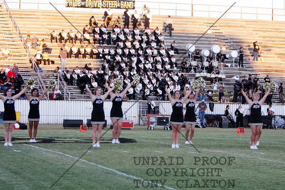 Cheerleaders Performing