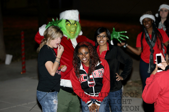 The Grinch Terrorizing Students
