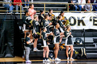 BSHS Cheerleaders At The Lubbock Coronado Basketball Game