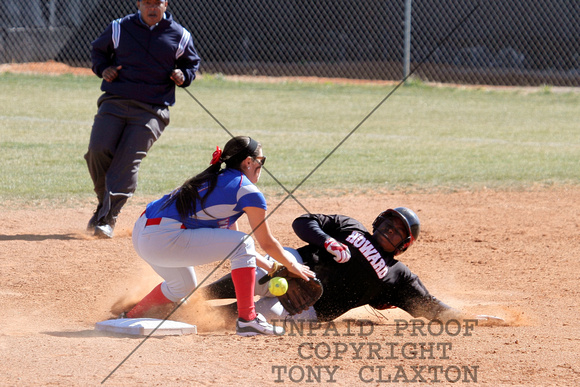 Jazzmin Arrant Safe At Second With A Steal