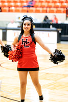 HC Cheer at the Clarendon Basketball Games, 1/28/2023