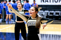 BSHS Cheer at Lakeview Basketball, 2/3/2023