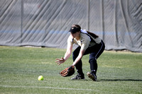 Haley Dimidjian Fielding A Hit In Center