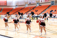 HC Cheer at the Frank Phillips Basketball Games, 2/20/2023