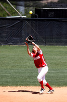 Mallory Mitchiner Catching A Pop Up At Second