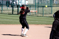 Mallory Mitchiner Throwing To First