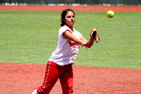 Shelby Franklin Throwing To First