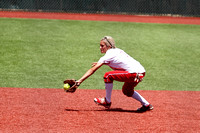 Laurel Nix Fielding A Hit At Shortstop