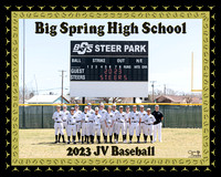 BSHS JV Baseball Team and Individual Photos, 3/19/2023