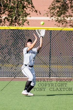 Mikaela Vela Catching In Left Field
