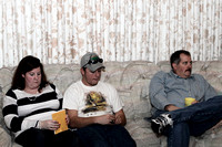 Maleah, Farley And Allen Sitting On The Couch