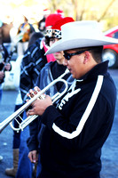 Gabriel Warming Up Before The Christmas Parade