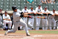 Andrew Collazo Swinging At A Pitch