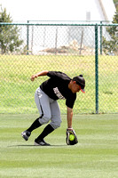 Micherie Koria Fielding A Ball In Center Field