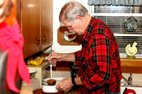 Lloyd Going Through The Food Line