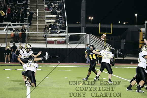 Devin Roberson Kicking An Extra Point