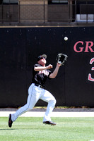 Dexter Kjerstad Catching A Fly Ball In Right Field