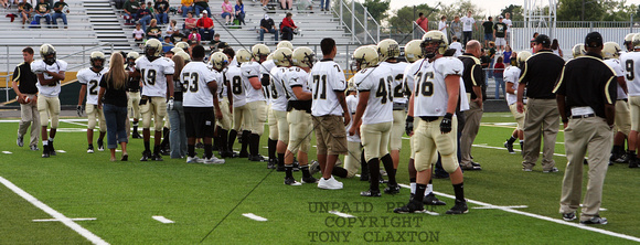 Team During Warmups