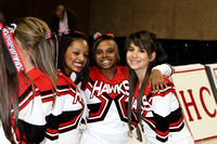 Cheerleaders Posing For A Picture