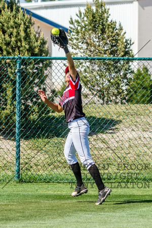 Megan Darling Catching In Left Field